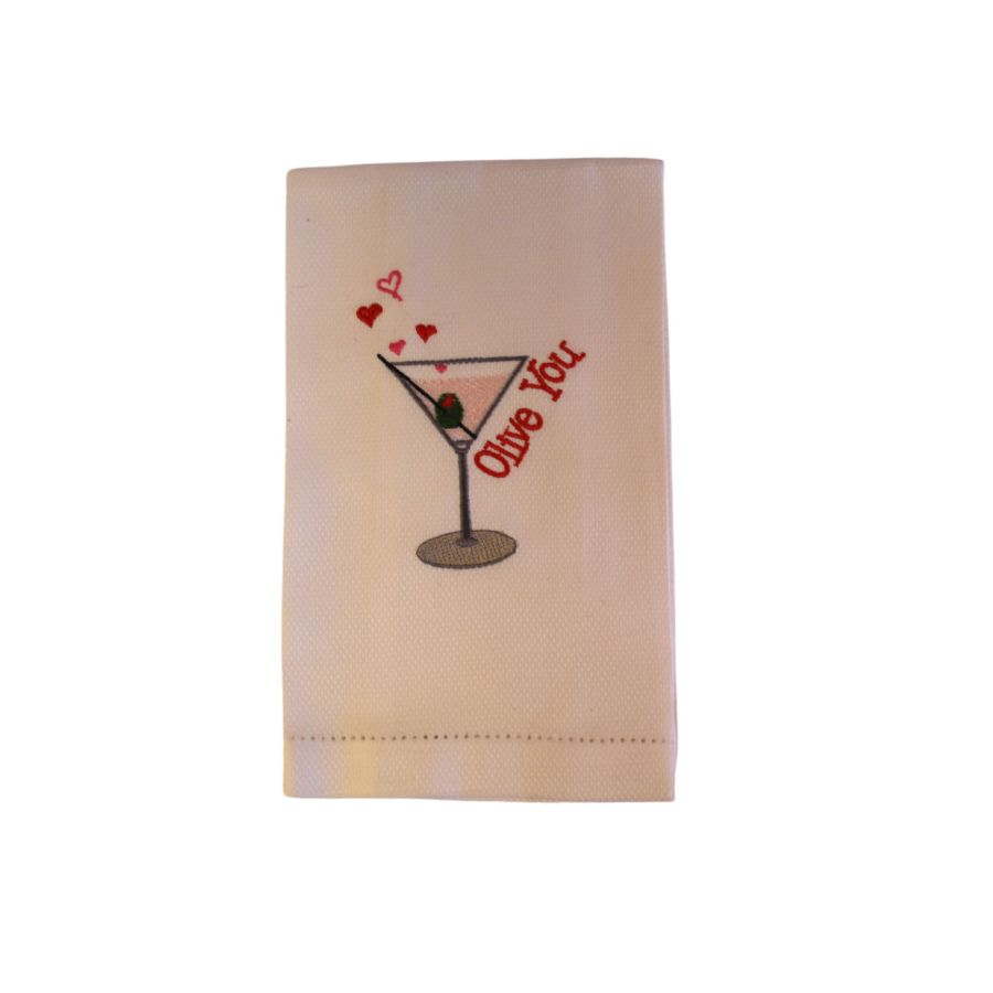 Valentine guest towels sale