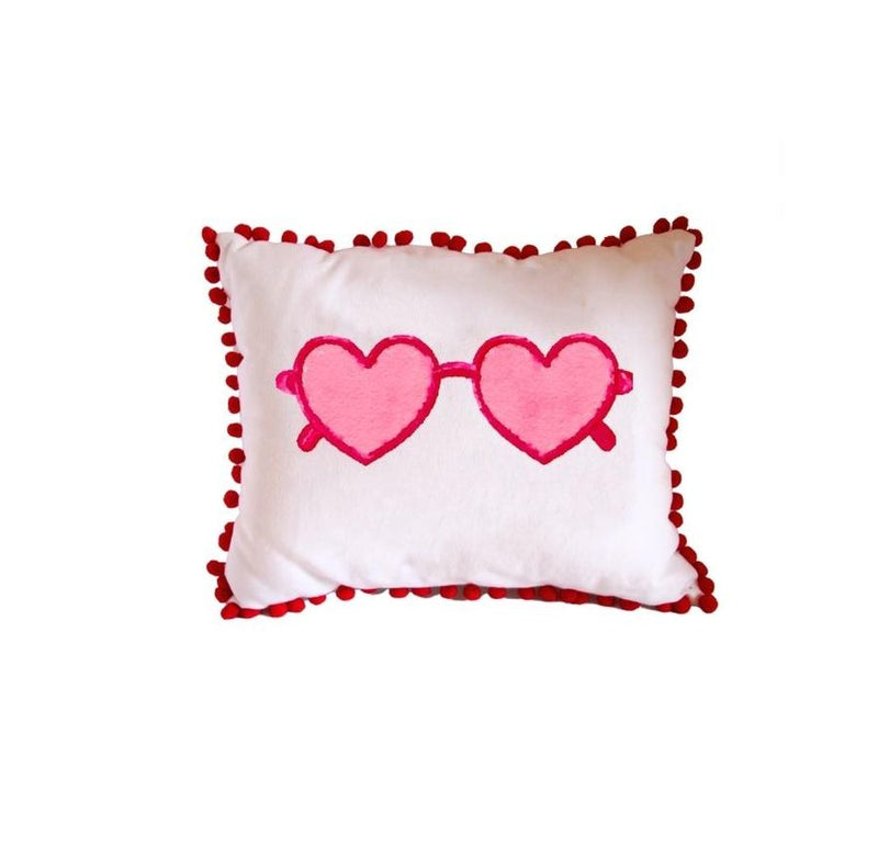 Valentine Glasses Pillow