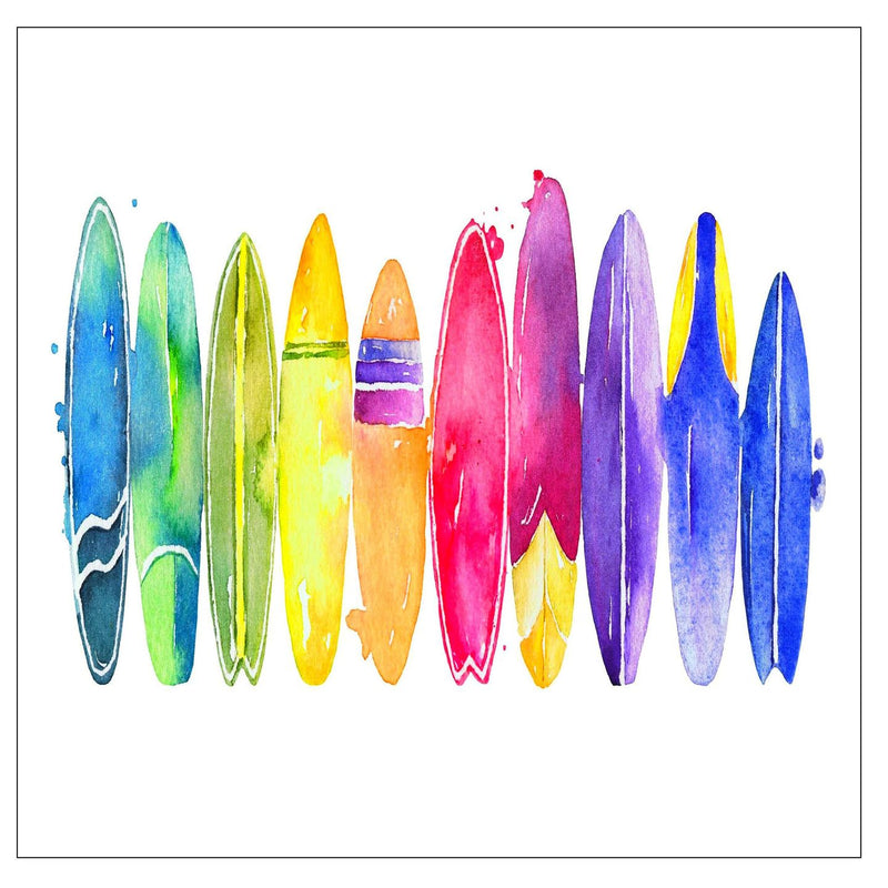 Rainbow Surf Swatch