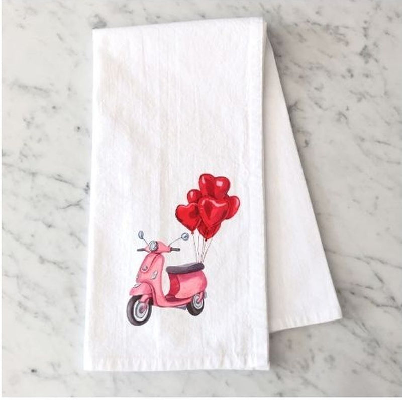 Valentine Vespa Towel